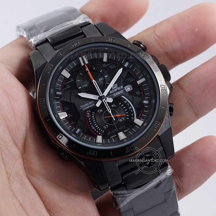 Jam Tangan Edifice EQW-A1200DC-1A Black EQWA1200 EQW-A1200 ORI BM