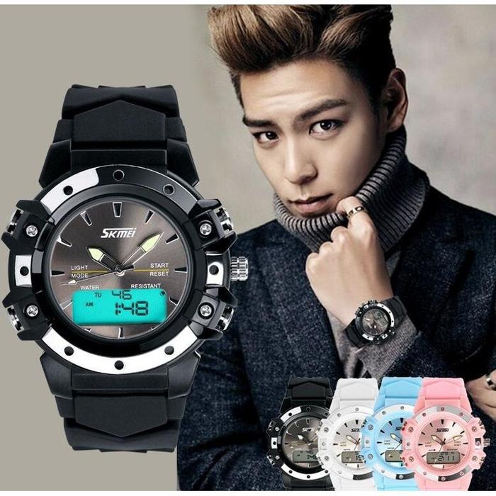 SKMEI 0821 Jam Tangan Sport Pria Digital Quartz - Tahan Air 5ATM