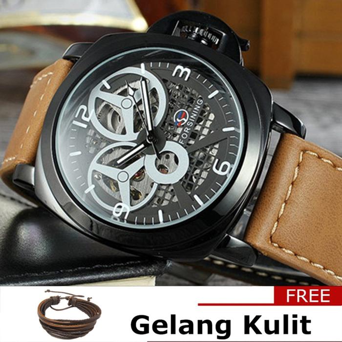 Jam Tangan Pria FORSINING A005 Sport Skeleton Otomatis