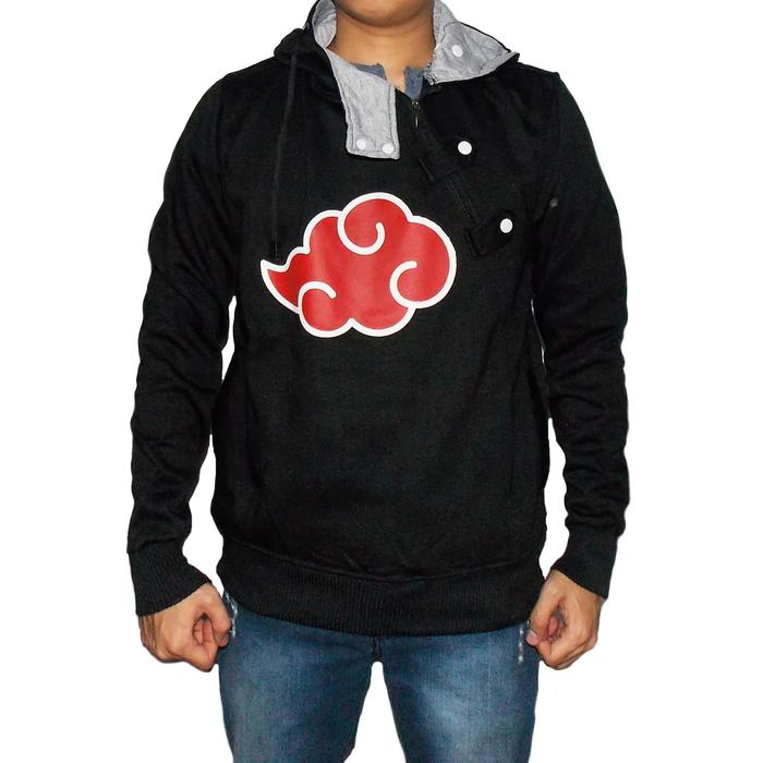 Jaket Harajuku Akatsuki Clan - Jaket Naruto Akatsuki Clan - Hoodie