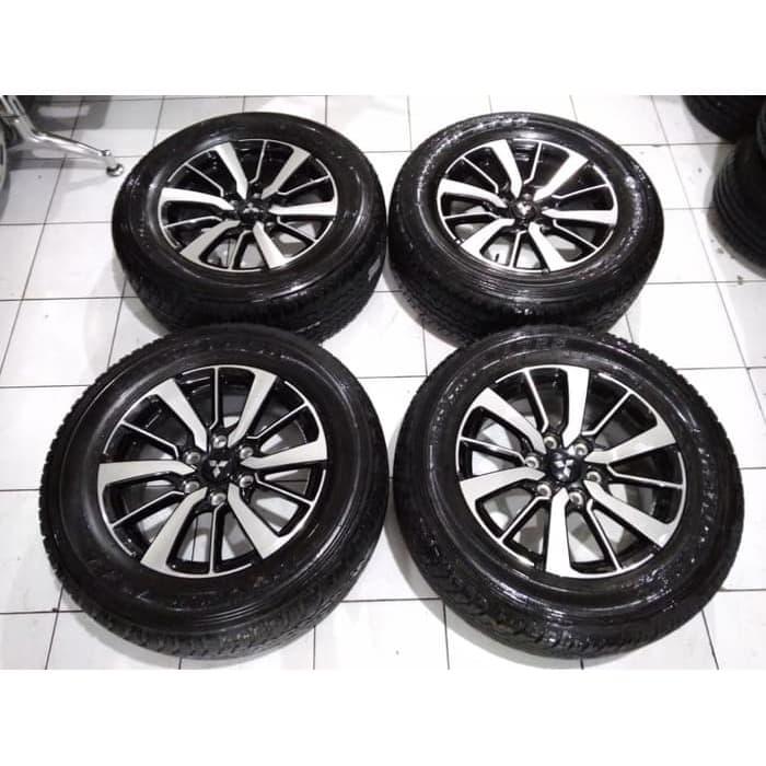 Velg Original New Pajero R18 Plus Ban Bridgestone 90% thn 2019