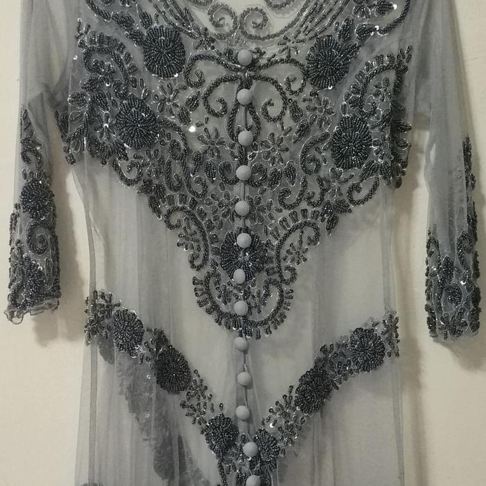 (Preloved) Kebaya Payet Wisuda Lamaran Akad