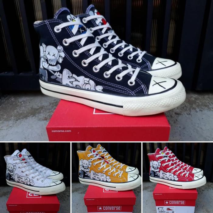 converse x kaws premium bnib