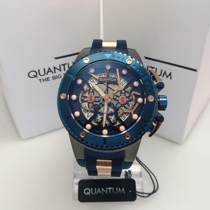 Jam tangan Pria Quantum Hunter Limited Carbon HNG535.059 Original