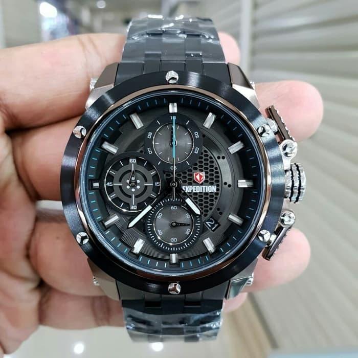 EXPEDITION E 6748 - JAM TANGAN PRIA ORIGINAL - GREY BLACK