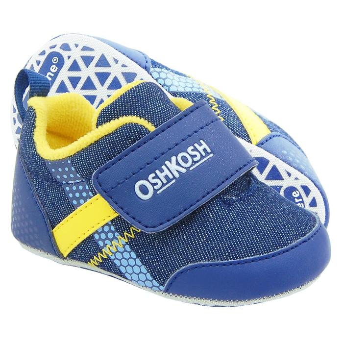 Sepatu Oshkosh baby xeno navy/yellow