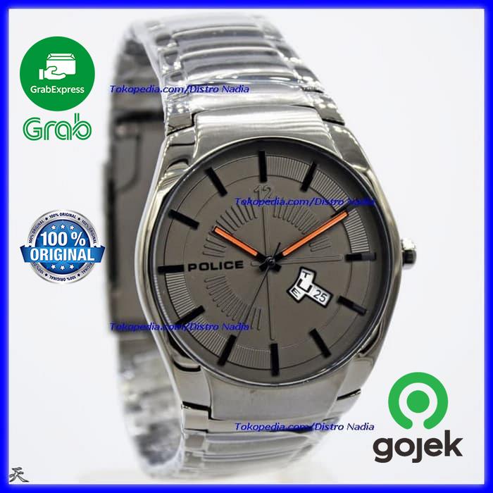 JAM TANGAN POLICE PRIA / JAM COWOK MODEL P-15048JSR-03 ORIGINAL BARU