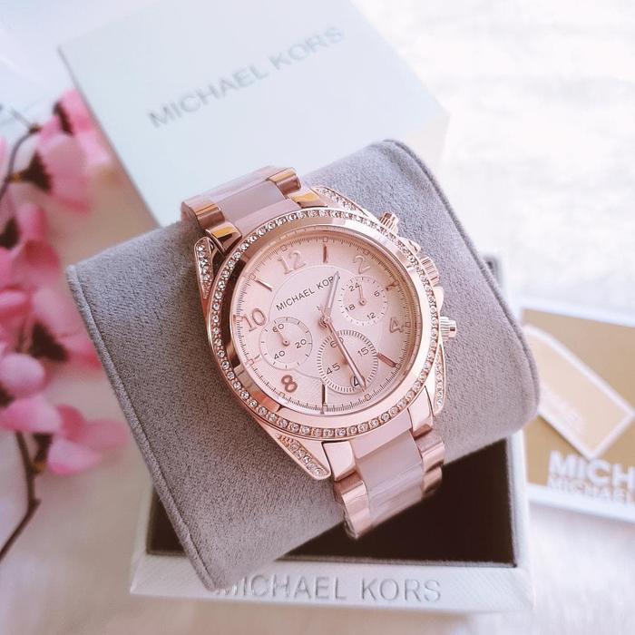 Jam Tangan Wanita Michaell---Kors MK 5943 & MK5943 Steel Original BM