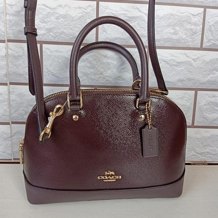 TAS COACH ORIGINAL - COACH MINI SIERRA OXBLOOD
