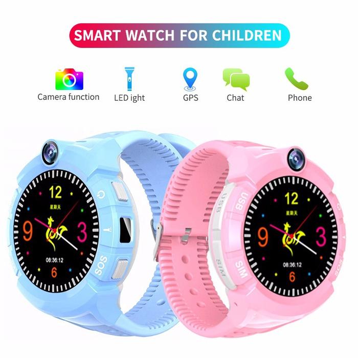 S02 Kids Smartwatch Support LBS/GPS/SOS/Nano SIM Card   Kamera