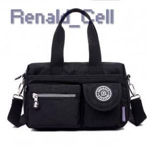 JINQIAOER Tas Selempang Wanita Messenger Bag 9819 1 Black