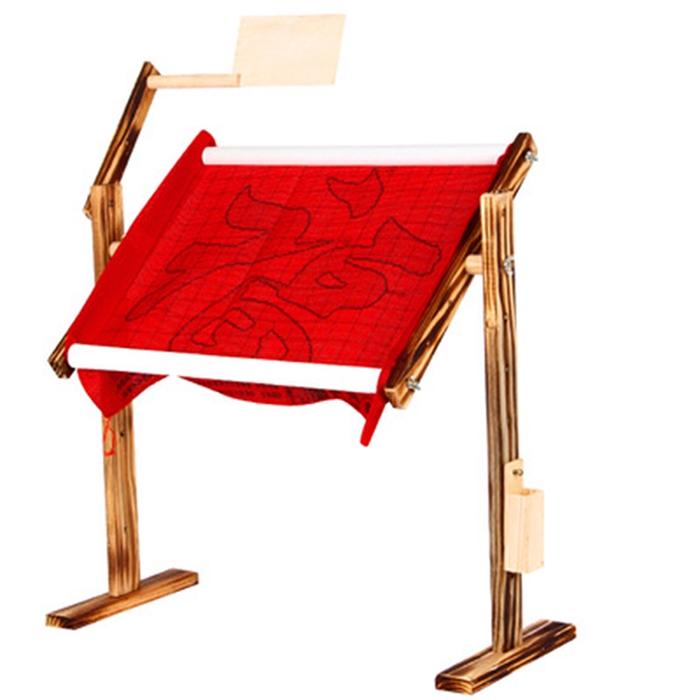 Wood Cross Stitch Rack Wooden Stand Desktop Cross Stitch Embroidery