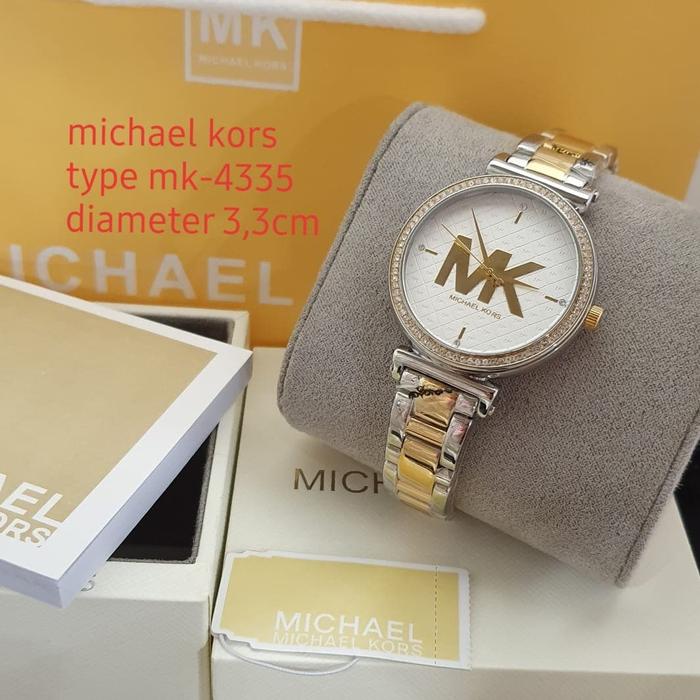 Jam Wanita Mic Haell Korss Type MK 4335 Original BM Fullset 3.3cm