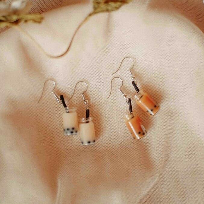 ANTING BUBBLE TEA BOBA TREN'Z MODEL MILk TEA BROWN SUGAR bubble HITs