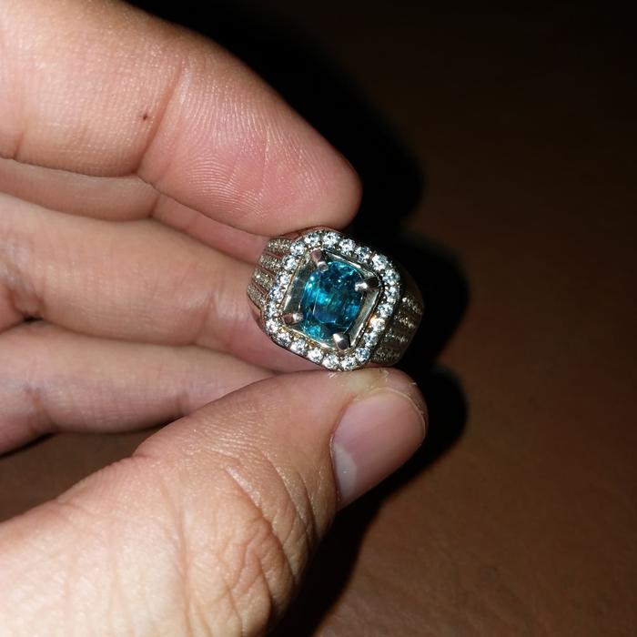 Natural blue Zircon