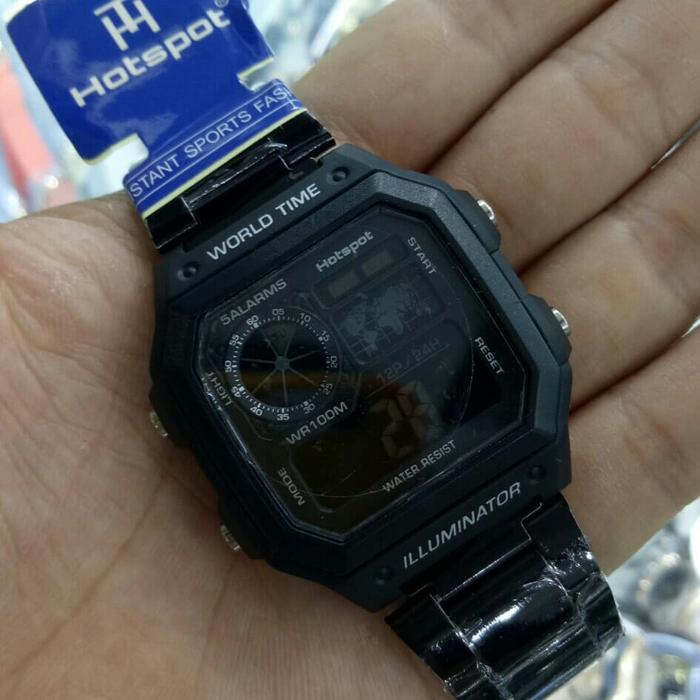 Jam Tangan Pria Hotspot Original Water Resistant