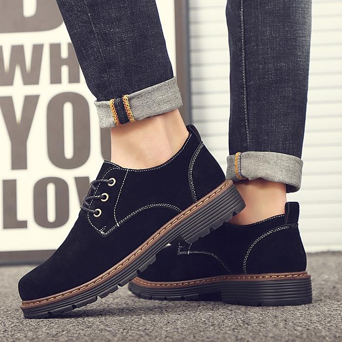 Spring tide shoes low top Korean version casual big shoes retro
