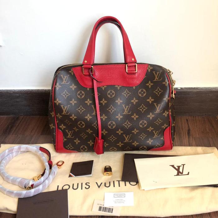 LV Retiro Cerise NM Bag