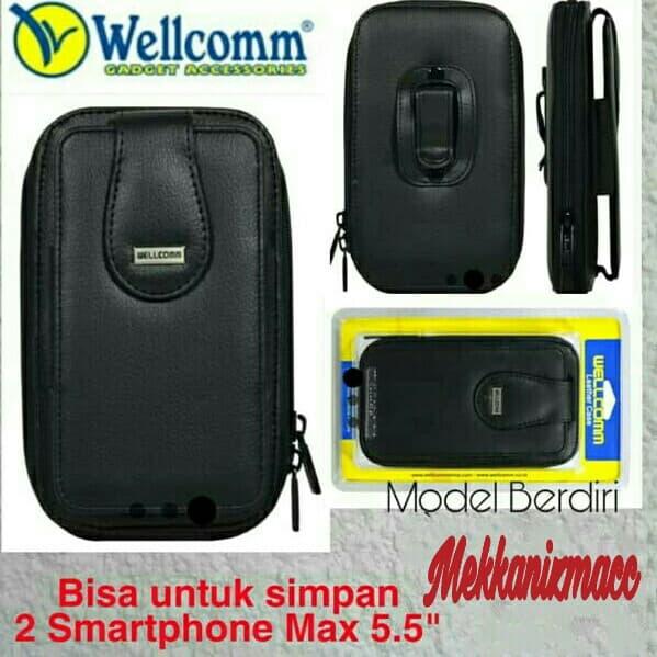 Wellcomm Sarung Hp Dompet Hp Tas Pinggang Tactical Dompet Hp 5.5"