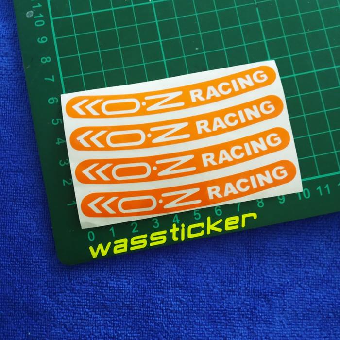 oz sticker stiker velg