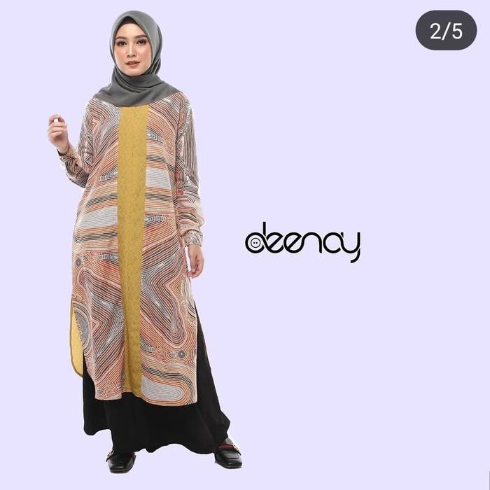 Tunik Anjani Mustard by Deenay Signature