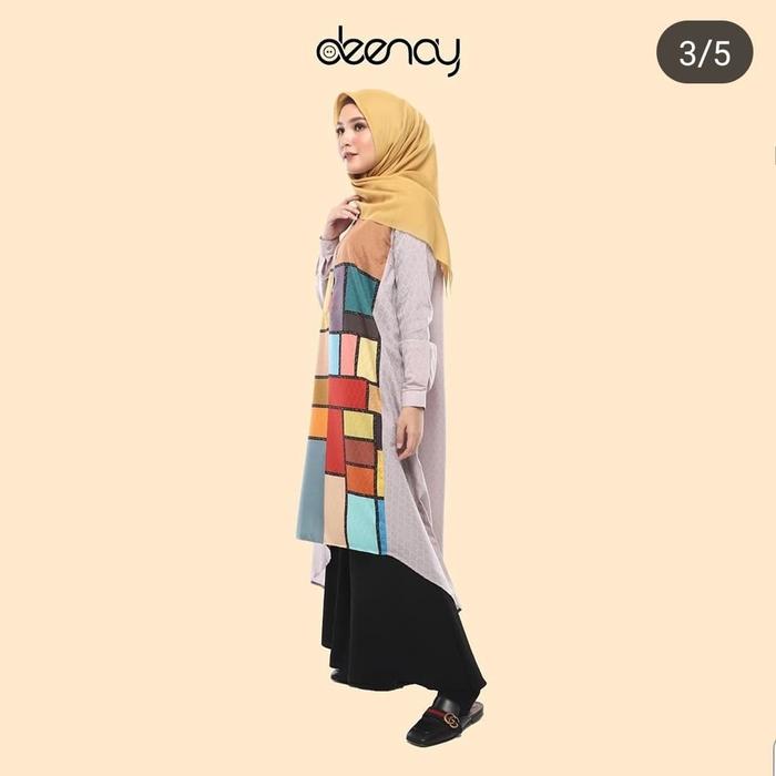 Tunik Raras Grey/Abu-abu by Deenay Signature