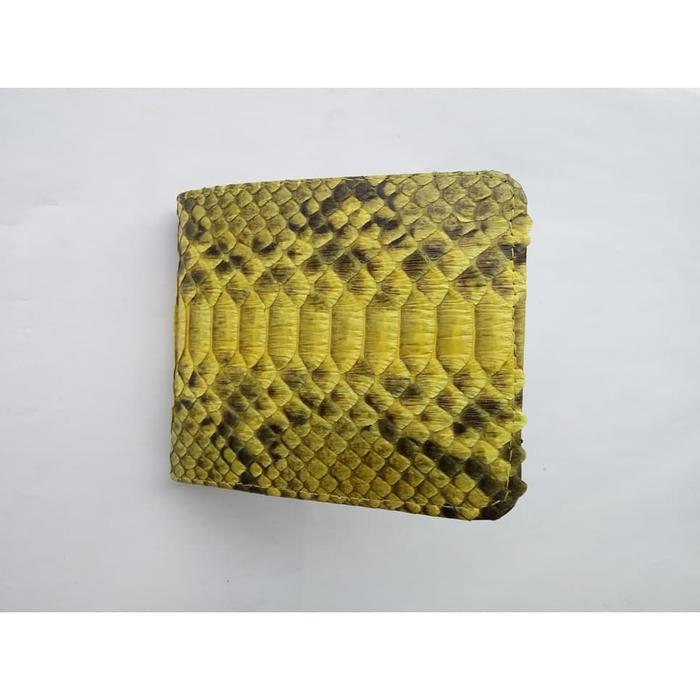 Dompet Kulit Ular Sanca / Python Asli Model Bifold