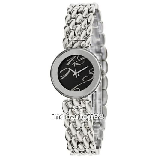 Jam Tangan Wanita Rado R48744203 Florence Quartz Black Dial Stainless Steel Swiss Made