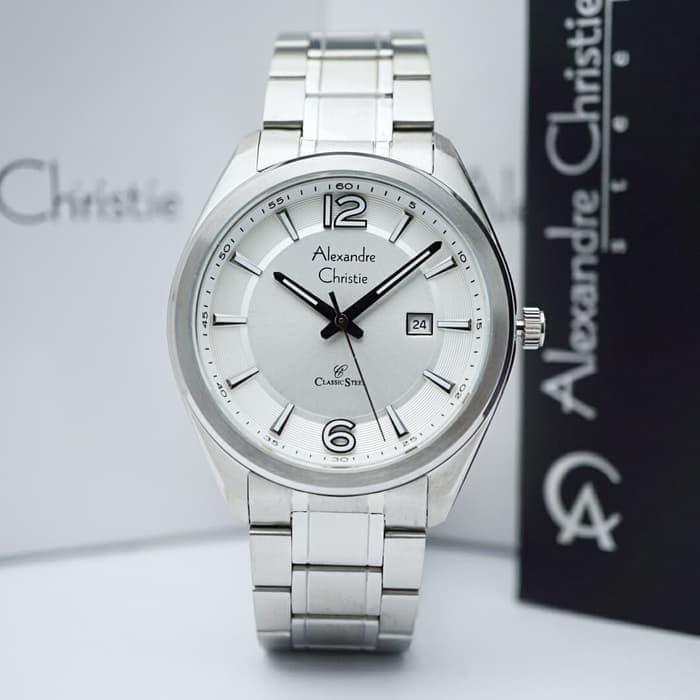 Alexandre Christie AC 8583MD / AC8583 Silver Original & Garansi