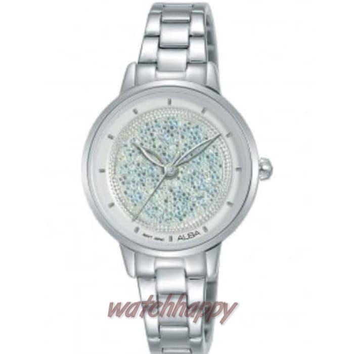 Jam Tgn Wanita ALBA 100 % ORIGINAL AH8593X1 All Silver d Silver AH8593