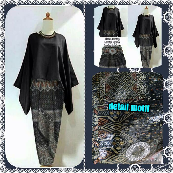 SETELAN KEBAYA BATWING EMILY