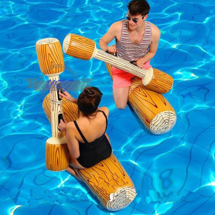 Water Entertainment Game Toy Inflatable Float Raft Chair Stick