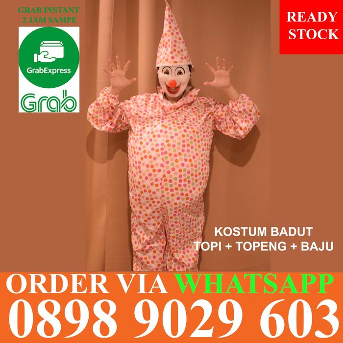 jual kostum badut baju badut lucu