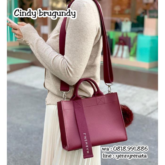 Marhen J Cindy bag brugundy