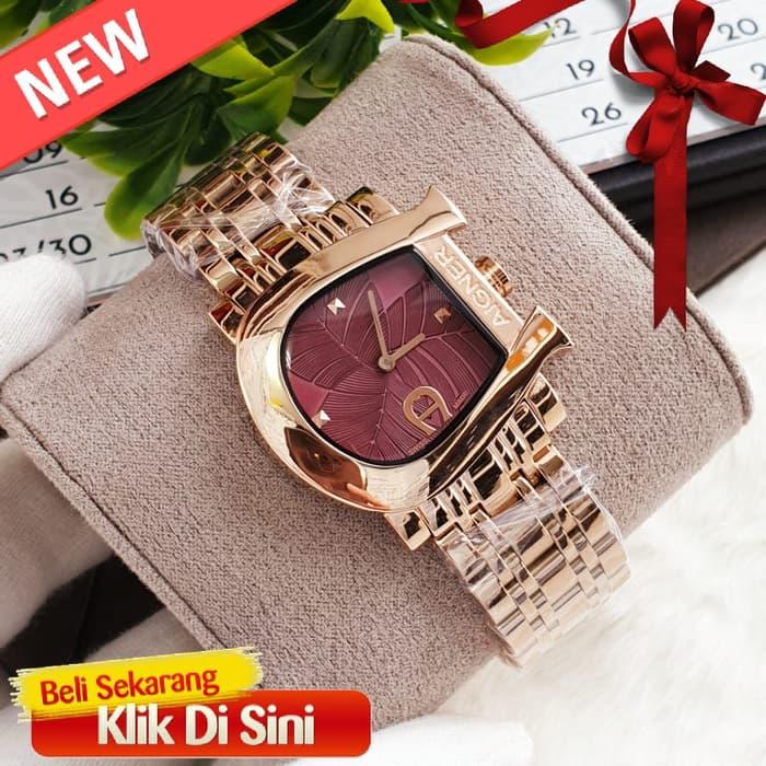 KLIK BELI !! Jam Tangan Wanita Aigner Original Type : A1800 Baterai F6