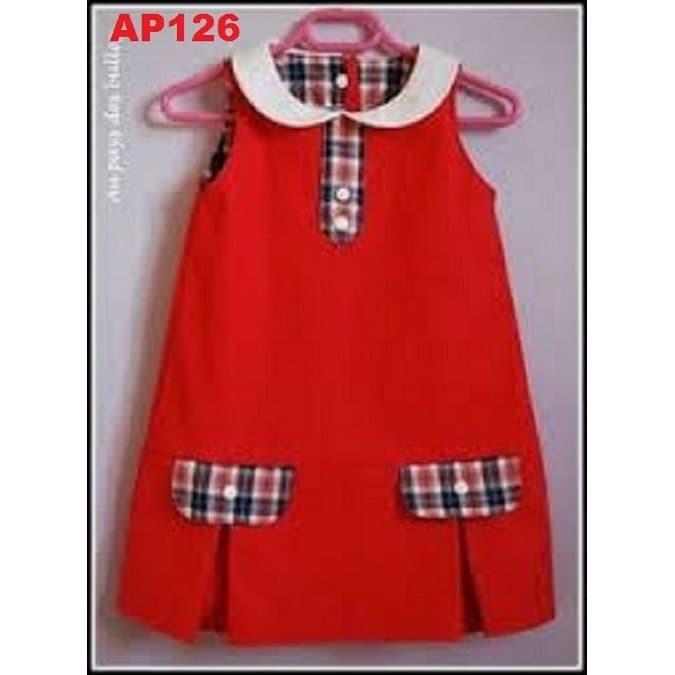 AP126 Dress Anak Cantik Good Quality SIZE LENGKAP