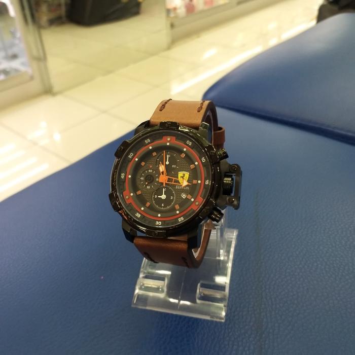Jam tangan Ferrari Tali Kulit