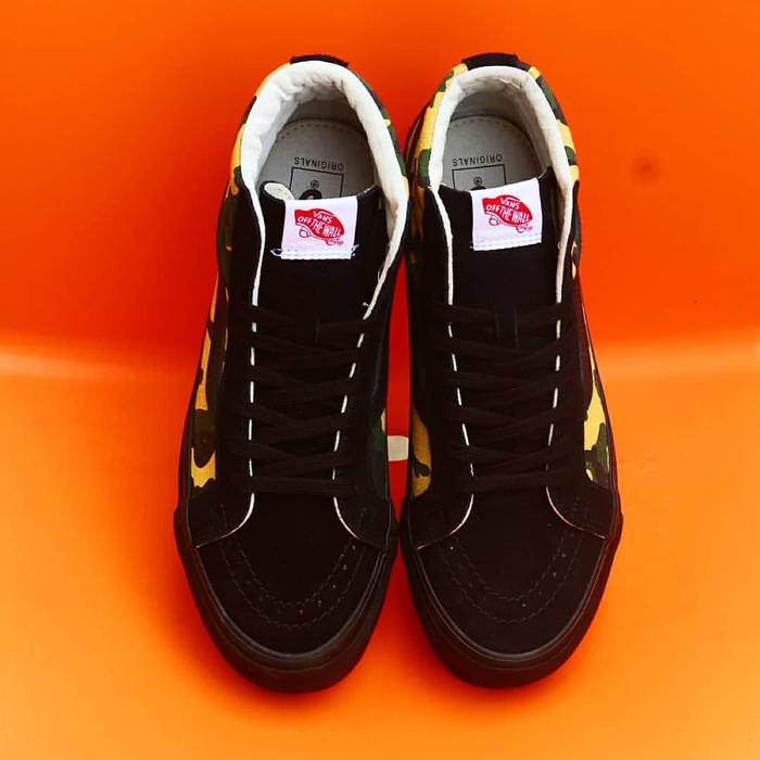 Vans Sk8 High OG LX Black Camo