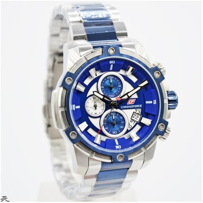 Jam Tangan Pria Original Chronoforce 5320MSBLU ORIGINAL 100%