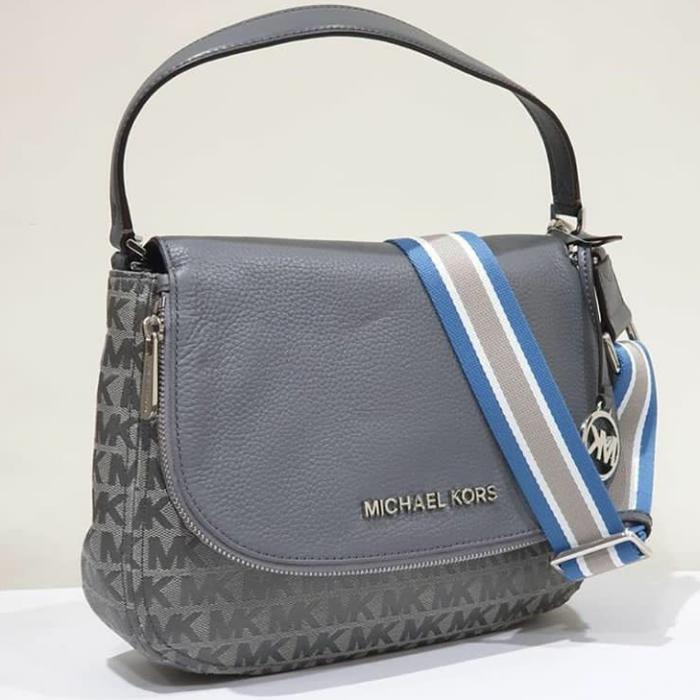 Michael Kors Bedford Medium Convertible Shoulder Heater Grey