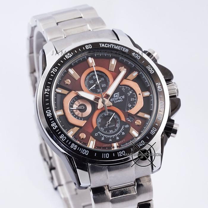 Jam Tangan Edifice EF-560D-5AV Bronzo Casio Pria EF560 Original Ori BM