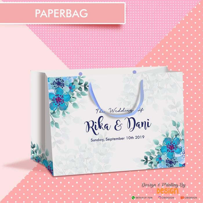 Paperbag Bridesmaid Custom PB078