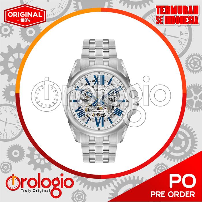 Jam Tangan Bulova Men's 43mm Classic Automatic Watch - Ori & Termurah
