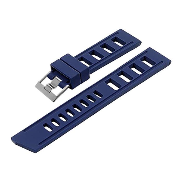 Strap Isofrane ISO-RS-22mm-Blue Silver Buckle