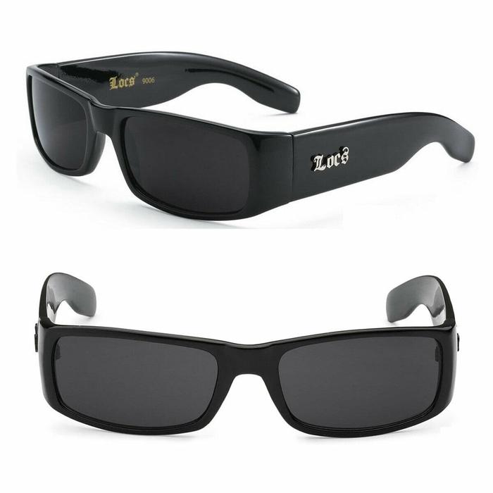 Kacamata Gangster Locs Cholo Hitam 9006 - Eyewear Pria