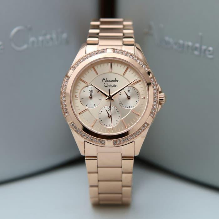 Alexandre Christie 2826BF / AC2826 Rosegold Original & Garansi