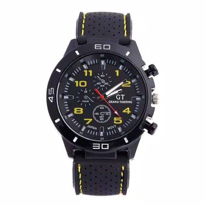 Jam tangan Grand Touring korea crono/ Yellow