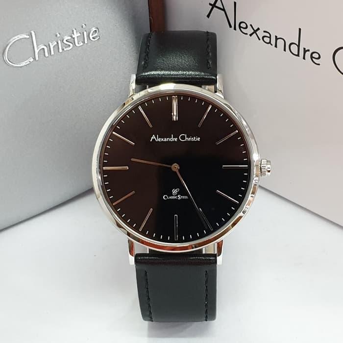 Jam Tangan Pria Alexandre Christie Original AC8625 Black