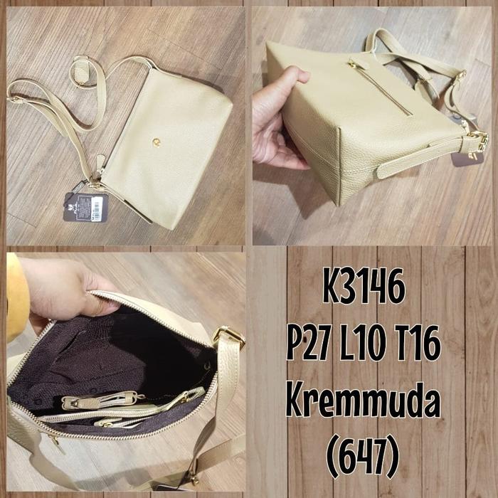 Tas Papillon Original K3146 Krem Muda