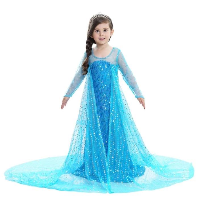 kostum elsa kostum frozen dress elsa dress frozen baju frozen